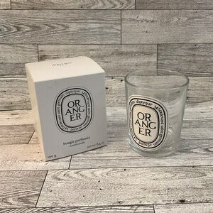 Diptyque Empty Glass Candle Jar Oranger